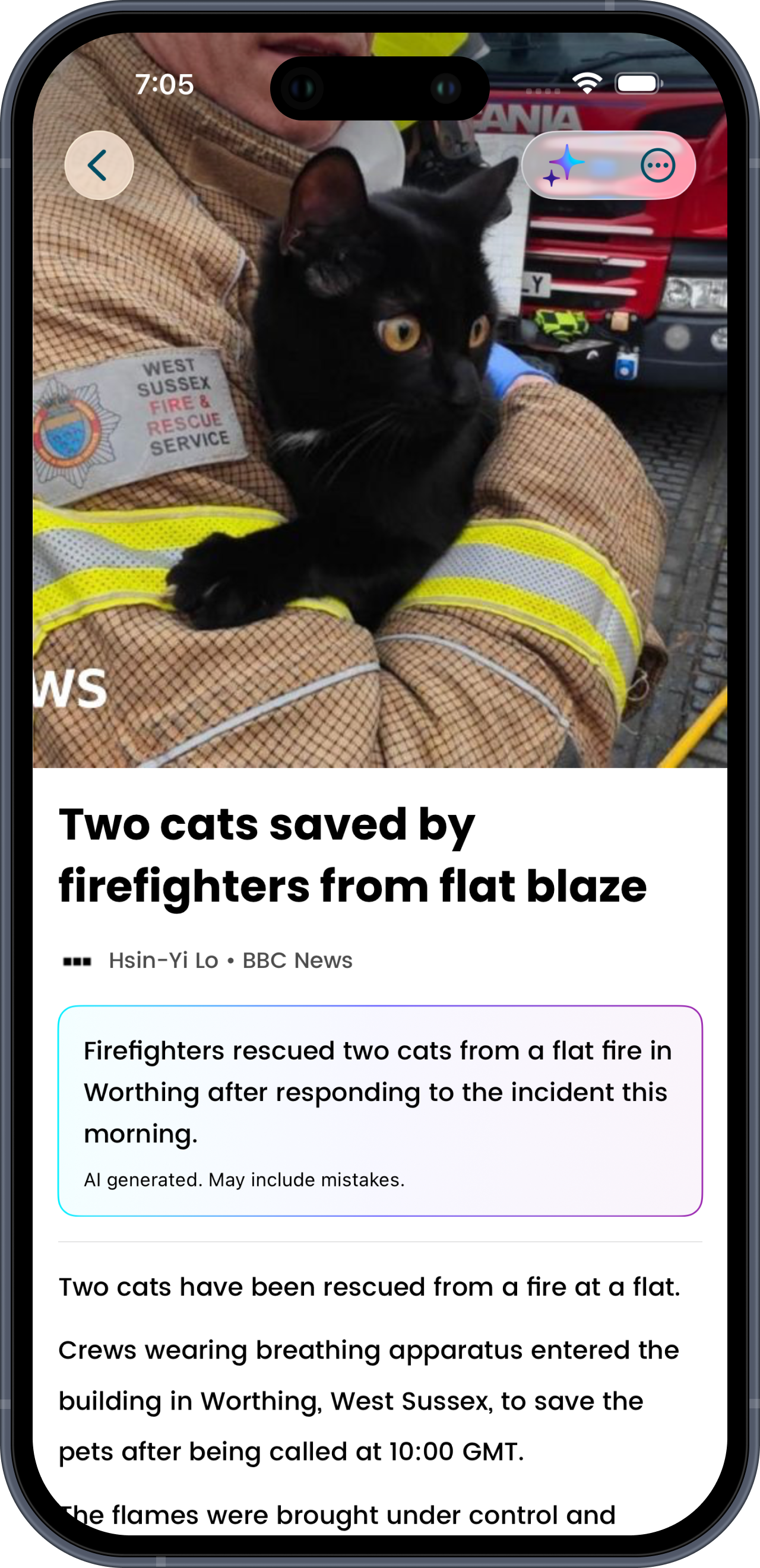 After Texly - Clean, focused article content