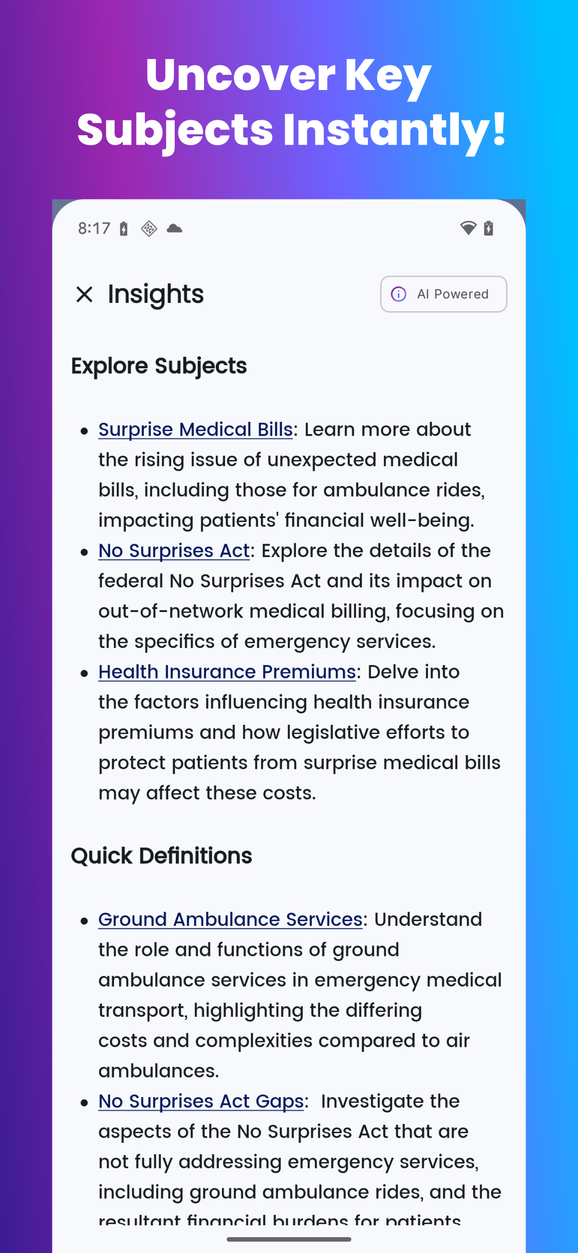 Texly app screenshot 3